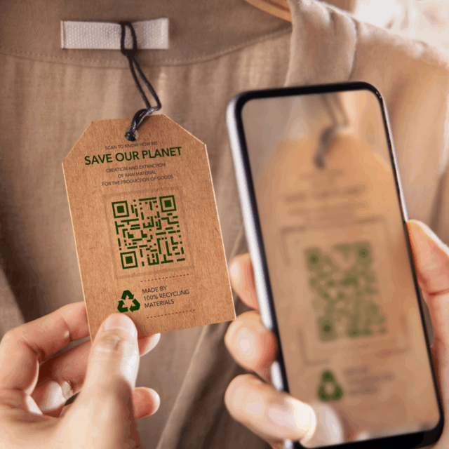Eco-conception QR code