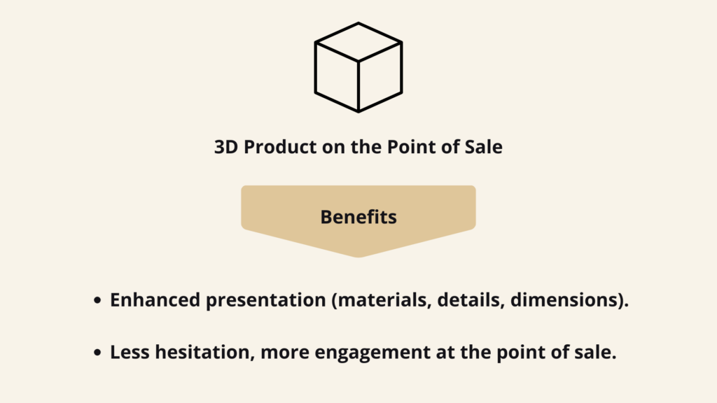3D product on the PDP