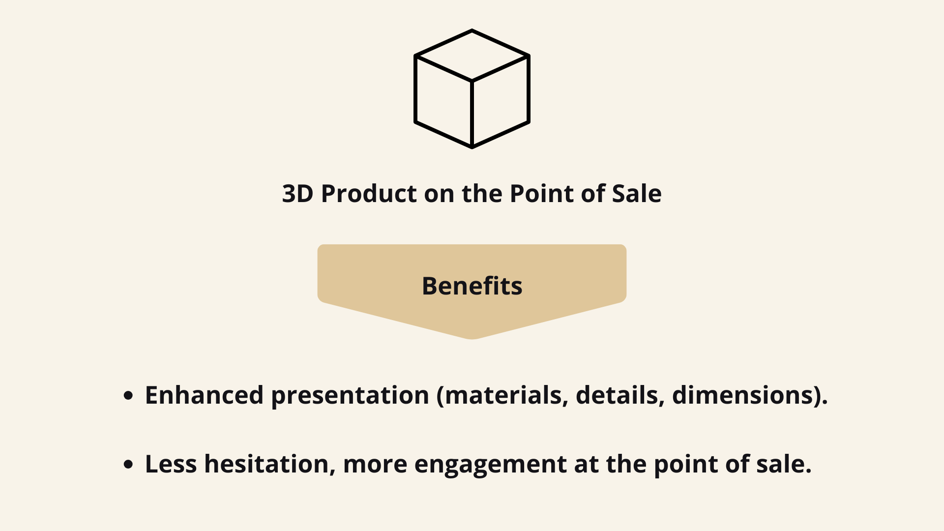 3D product on the PDP